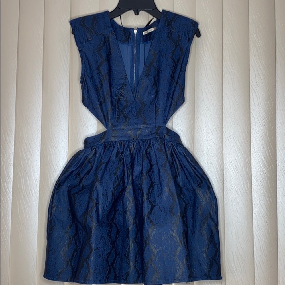 Blue dress